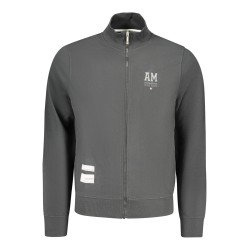ACCADEMIA MILITARE FELPA CON ZIP UOMO NERO