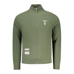 ACCADEMIA MILITARE FELPA CON ZIP UOMO VERDE