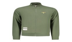 ACCADEMIA MILITARE FELPA CON ZIP UOMO VERDE