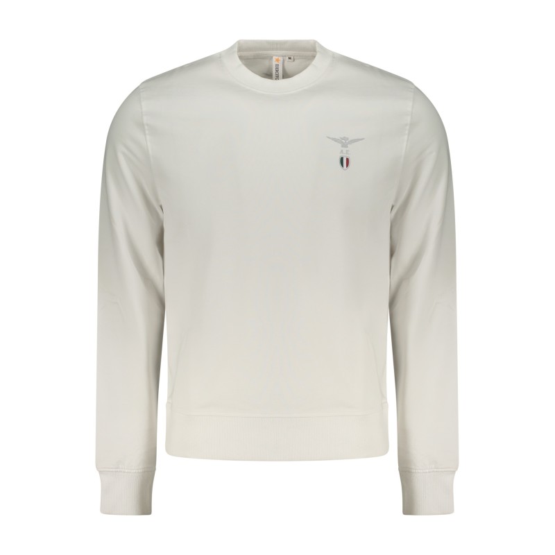 ACCADEMIA MILITARE FELPA SENZA ZIP UOMO BIANCO