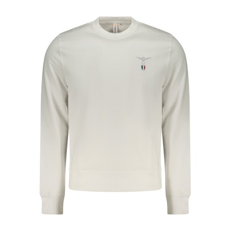 ACCADEMIA MILITARE FELPA SENZA ZIP UOMO BIANCO