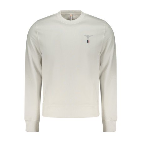 ACCADEMIA MILITARE FELPA SENZA ZIP UOMO BIANCO