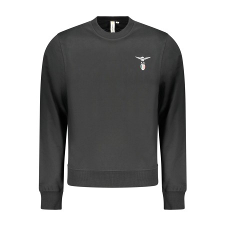 ACCADEMIA MILITARE FELPA SENZA ZIP UOMO NERO