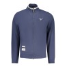 ACCADEMIA MILITARE FELPA CON ZIP UOMO BLU