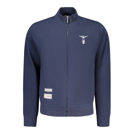 ACCADEMIA MILITARE FELPA CON ZIP UOMO BLU