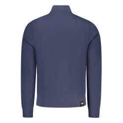 ACCADEMIA MILITARE FELPA CON ZIP UOMO BLU