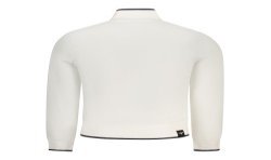 ACCADEMIA MILITARE FELPA CON ZIP UOMO BIANCO