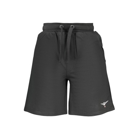 ACCADEMIA MILITARE PANTALONE TUTA CORTO UOMO NERO