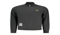 ACCADEMIA MILITARE FELPA CON ZIP UOMO NERO