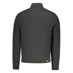 ACCADEMIA MILITARE FELPA CON ZIP UOMO NERO