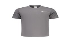SUPERGA T-SHIRT MANICHE CORTE UOMO GRIGIO