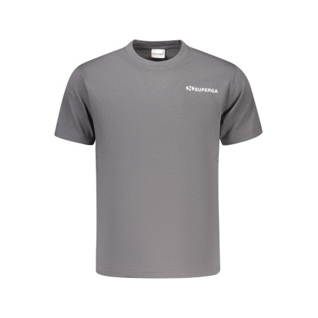 SUPERGA T-SHIRT MANICHE CORTE UOMO GRIGIO