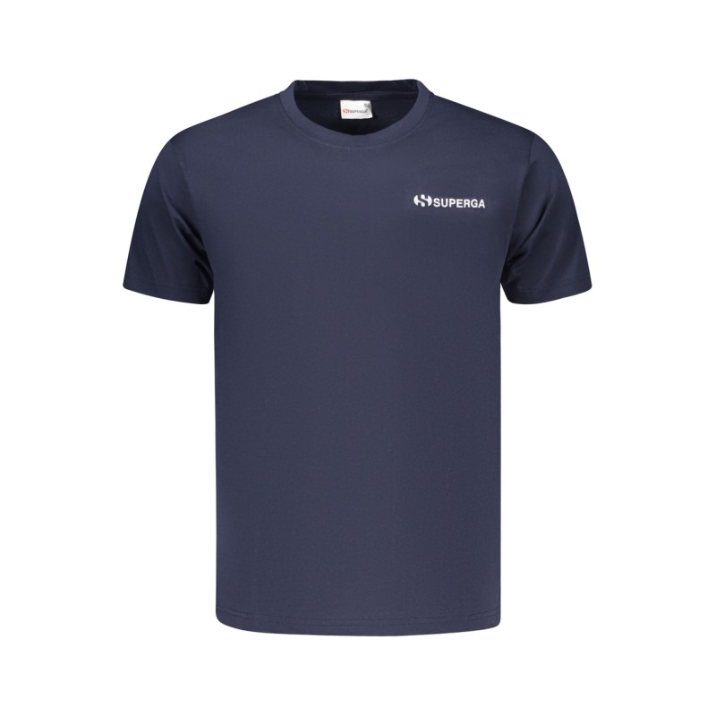SUPERGA T-SHIRT MANICHE CORTE UOMO BLU