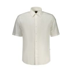 BOSS CAMICIA MANICHE CORTE UOMO BIANCO
