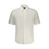 BOSS CAMICIA MANICHE CORTE UOMO BIANCO