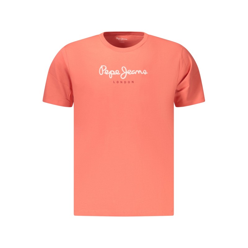 PEPE JEANS T-SHIRT MANICHE CORTE UOMO ROSA