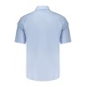 BOSS CAMICIA MANICHE CORTE UOMO AZZURRO
