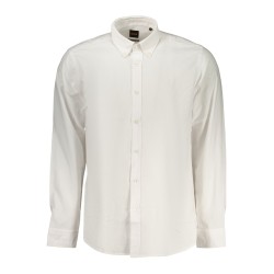 BOSS CAMICIA MANICHE LUNGHE UOMO BIANCO