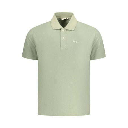 PEPE JEANS POLO MANICHE CORTE UOMO VERDE