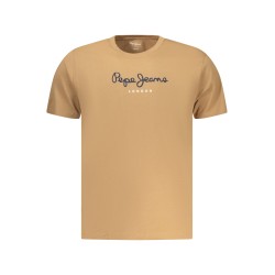 PEPE JEANS T-SHIRT MANICHE CORTE UOMO MARRONE