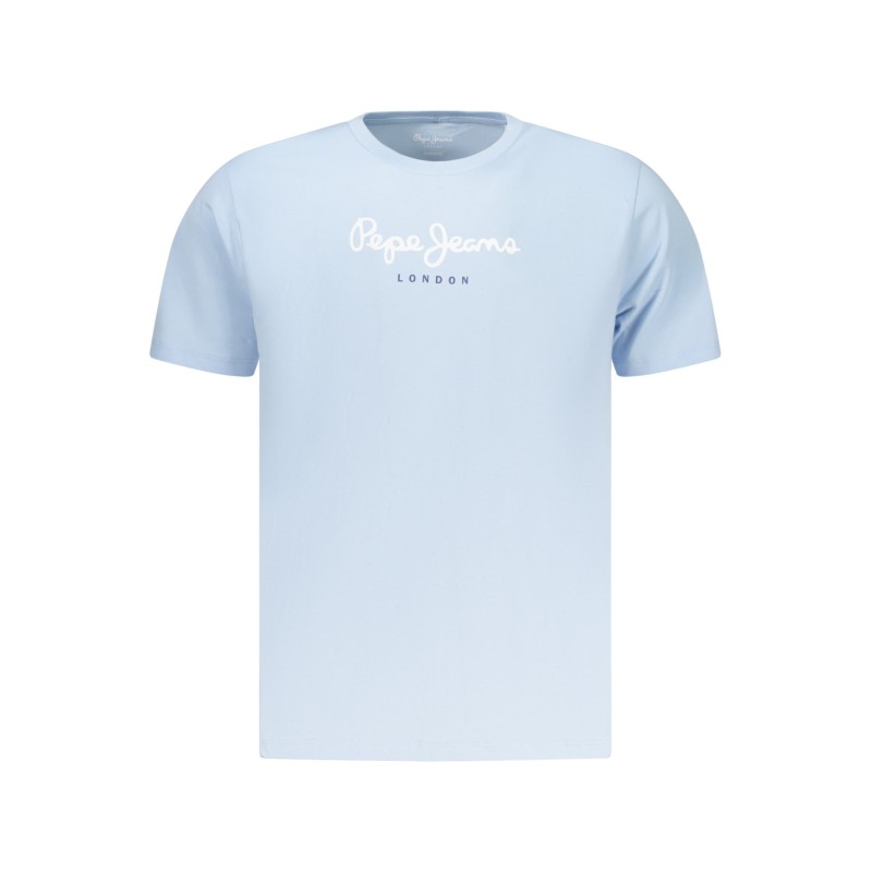 PEPE JEANS T-SHIRT MANICHE CORTE UOMO AZZURRO