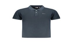 PEPE JEANS POLO MANICHE CORTE UOMO BLU