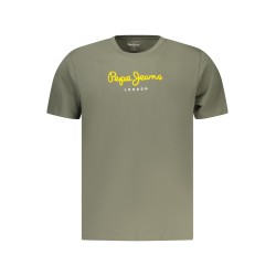 PEPE JEANS T-SHIRT MANICHE CORTE UOMO VERDE