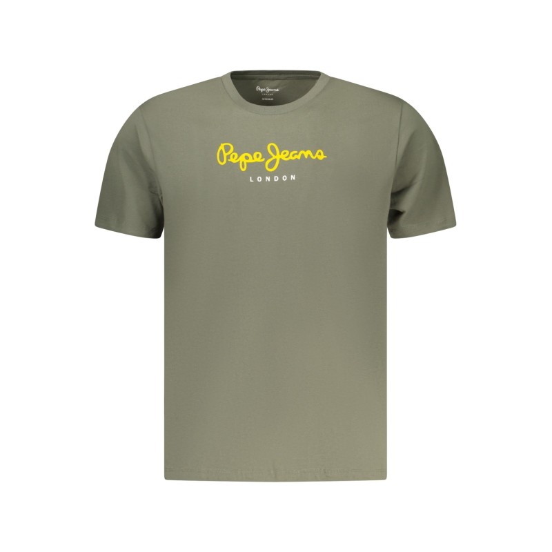 PEPE JEANS T-SHIRT MANICHE CORTE UOMO VERDE