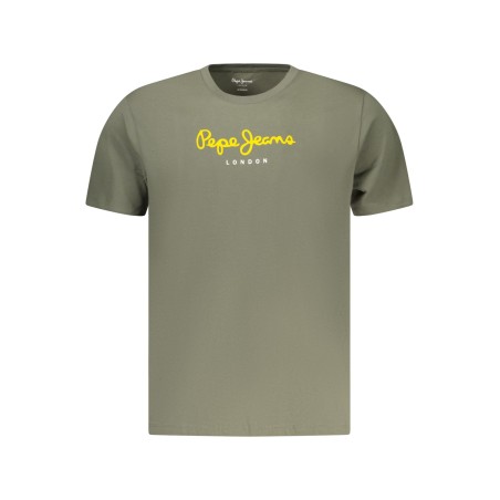 PEPE JEANS T-SHIRT MANICHE CORTE UOMO VERDE