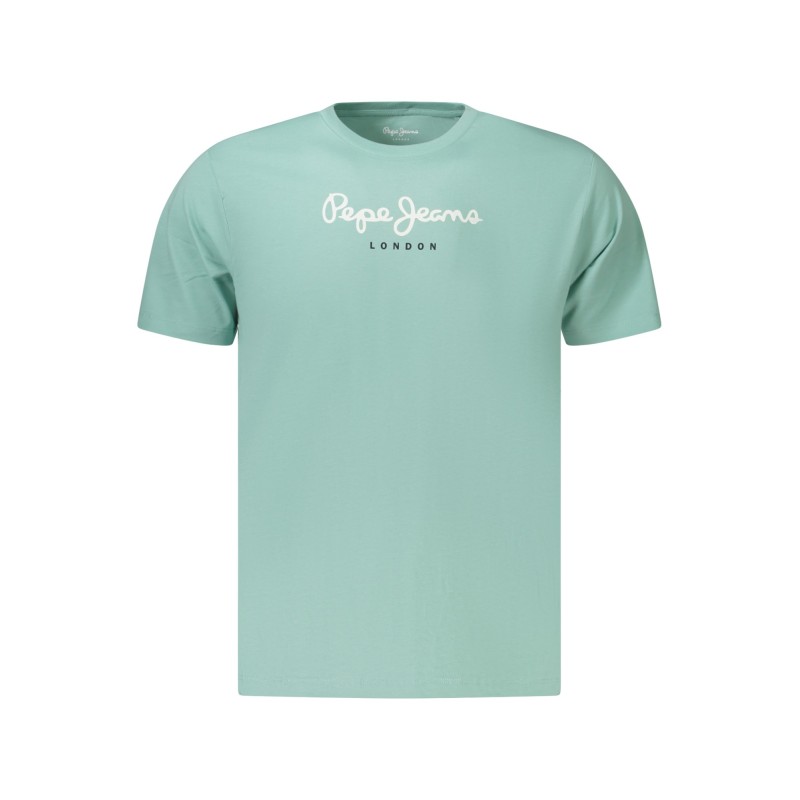 PEPE JEANS T-SHIRT MANICHE CORTE UOMO AZZURRO