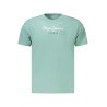 PEPE JEANS T-SHIRT MANICHE CORTE UOMO AZZURRO