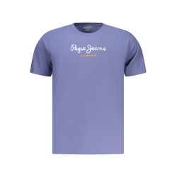 PEPE JEANS T-SHIRT MANICHE CORTE UOMO BLU