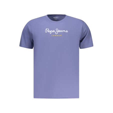 PEPE JEANS T-SHIRT MANICHE CORTE UOMO BLU