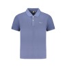 PEPE JEANS POLO MANICHE CORTE UOMO BLU