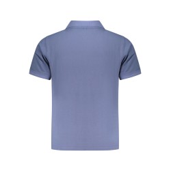 PEPE JEANS POLO MANICHE CORTE UOMO BLU