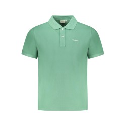 PEPE JEANS POLO MANICHE CORTE UOMO VERDE