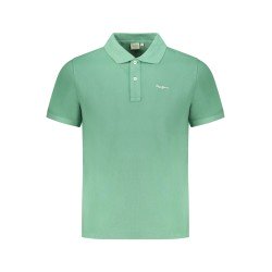 PEPE JEANS POLO MANICHE CORTE UOMO VERDE