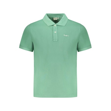PEPE JEANS POLO MANICHE CORTE UOMO VERDE