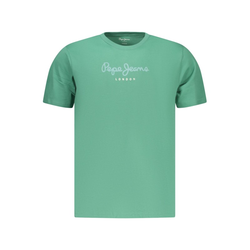 PEPE JEANS T-SHIRT MANICHE CORTE UOMO VERDE