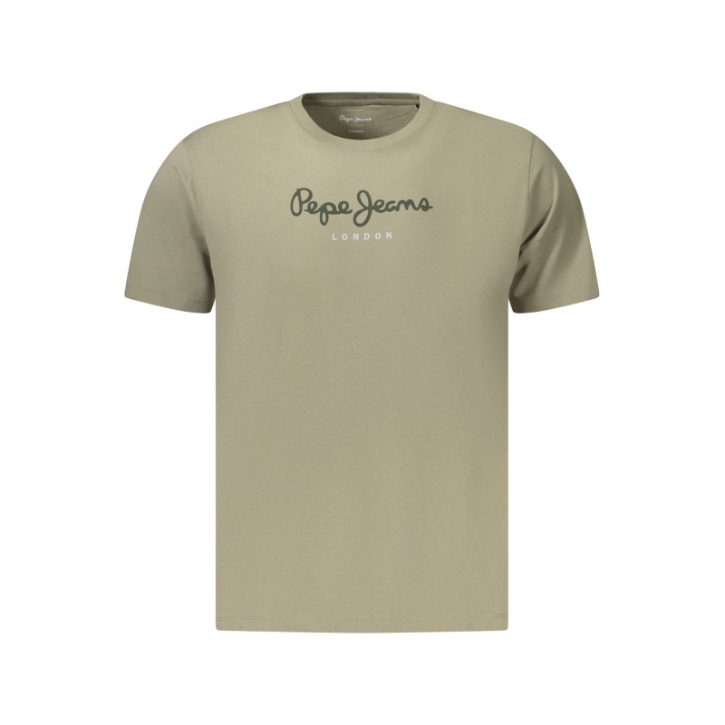 PEPE JEANS T-SHIRT MANICHE CORTE UOMO VERDE