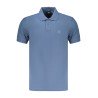 BOSS POLO MANICHE CORTE UOMO BLU