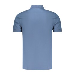 BOSS POLO MANICHE CORTE UOMO BLU