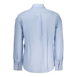 BOSS CAMICIA MANICHE LUNGHE UOMO AZZURRO