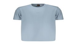 BOSS T-SHIRT MANICHE CORTE UOMO AZZURRO