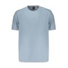 BOSS T-SHIRT MANICHE CORTE UOMO AZZURRO