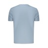 BOSS T-SHIRT MANICHE CORTE UOMO AZZURRO