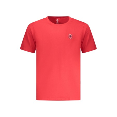 CONVERSE T-SHIRT MANICHE CORTE UOMO ROSSO