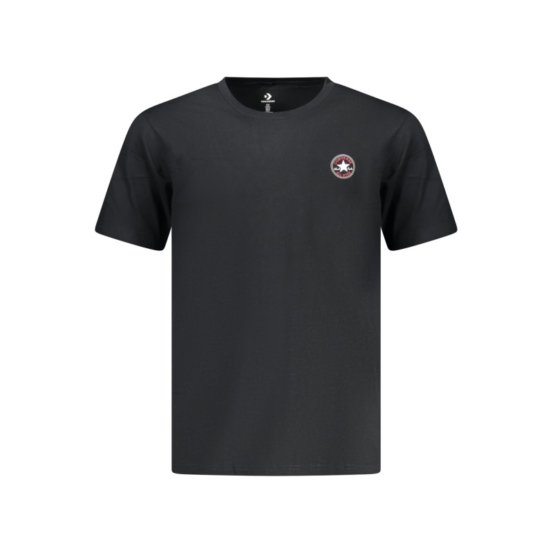 CONVERSE T-SHIRT MANICHE CORTE UOMO NERO