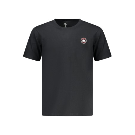 CONVERSE T-SHIRT MANICHE CORTE UOMO NERO