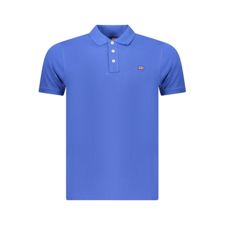NORWAY 1963 POLO MANICHE CORTE UOMO BLU